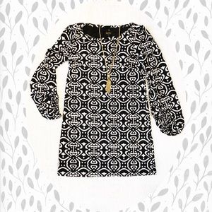 Laundry by Shelli Segal Bell-sleeved Dress